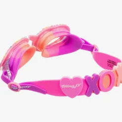 Bling2o Swimwear*Girls Pink Candy Heart Goggles