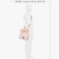 Tommy Hilfiger Lunch Accessories*Girls Pink Canvas Flag Lunch Bag (23cm)