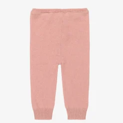 Bonpoint Leggings*Girls Pink Cashmere Knit Leggings