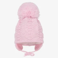Sätila of Sweden Hats*Girls Pink Cassie Giant Pom-Pom Hat
