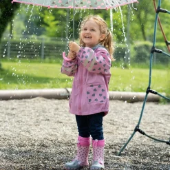 Playshoes Rain Boots|Rain Boots*Girls Pink Cat Rain Boots