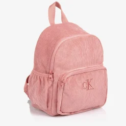 Calvin Klein Bags*Girls Pink Corduroy Backpack (30cm)