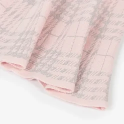 Angels Face Outfit Sets*Girls Pink Cotton & Lurex Check Skirt Set FairyPink