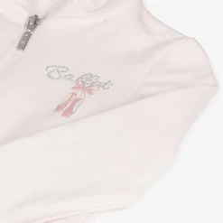 Lapin House Tracksuits*Girls Pink Cotton Ballet Shoes Tracksuit