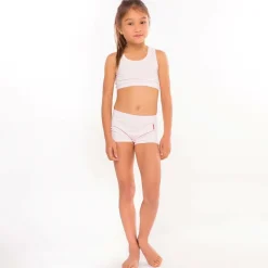 Claesens Underwear*Girls Pink Cotton Bra Top