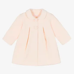 Sofija Coats & Jackets|Coats & Jackets*Girls Pink Cotton Coat