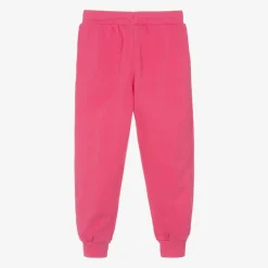 Mini Rodini Trousers*Girls Pink Cotton Dog Print Joggers