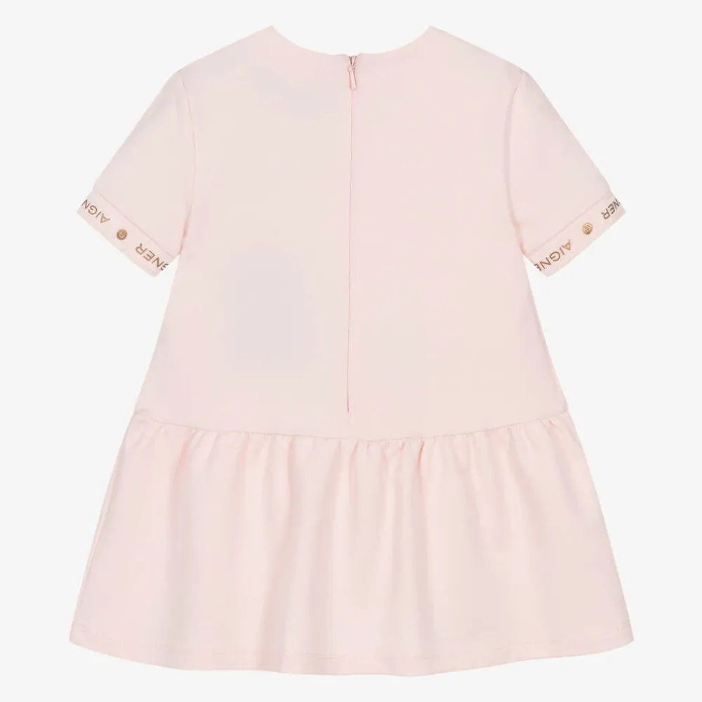 AIGNER Dresses*Girls Pink Cotton Dress