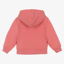 Burberry Tops*Girls Pink Cotton Hoodie