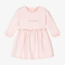 Givenchy Dresses*Girls Pink Cotton Jersey Dress