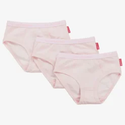 Claesens Underwear*Girls Pink Cotton Knickers (3 Pack)