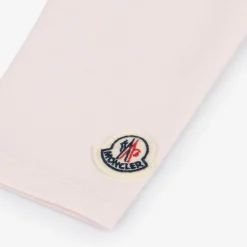 Moncler Enfant Leggings*Girls Pink Cotton Leggings