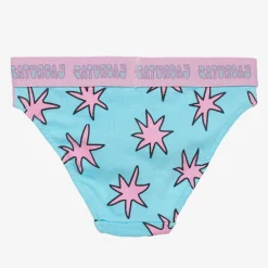 Stella McCartney Kids Underwear*Girls Pink Cotton Star Knickers (7 Pack)