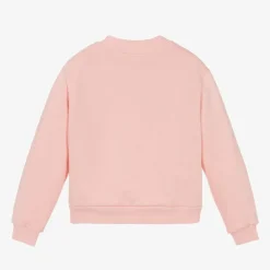 Dolce amp; Gabbana Tops*Girls Pink Cotton Sweatshirt