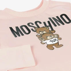 Moschino Kid-Teen Tops*Girls Pink Cotton Top