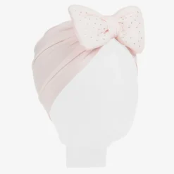 Caramelo Kids Hats*Girls Pink Cotton Turban
