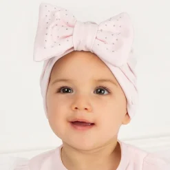Caramelo Kids Hats*Girls Pink Cotton Turban