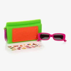 Dolce amp; Gabbana Clothing Accessories*Girls Pink DG Charms Sunglasses