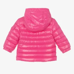Moncler Enfant Coats & Jackets*Girls Pink Down Padded Paulas Jacket