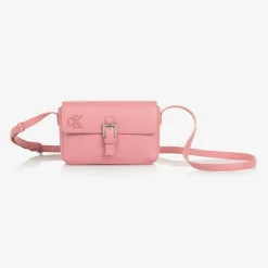 Calvin Klein Bags*Girls Pink Faux Leather Handbag (20cm)
