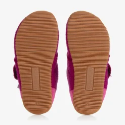 Giesswein Slippers|Slippers*Girls Pink Felted Wool Slippers