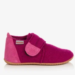 Giesswein Slippers|Slippers*Girls Pink Felted Wool Slippers