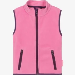 Playshoes Coats & Jackets*Girls Pink Fleece Gilet