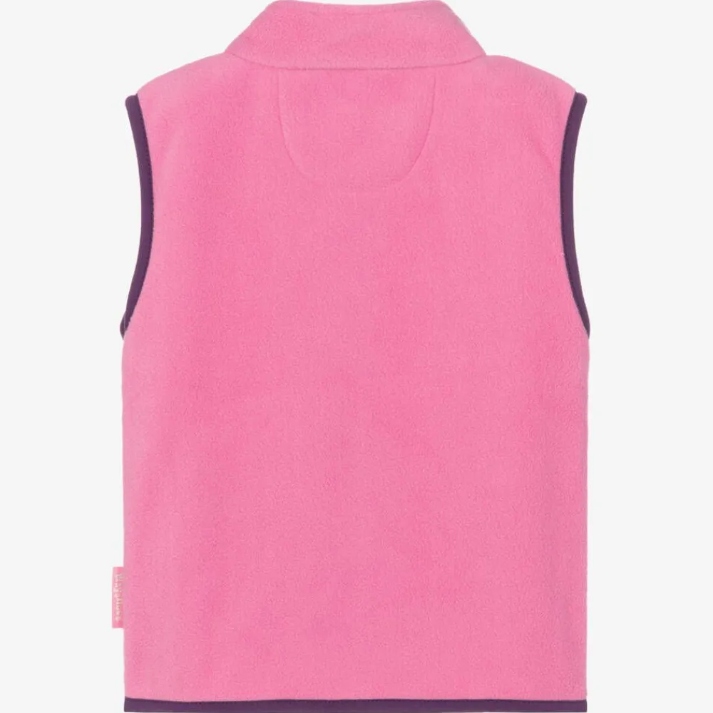 Playshoes Coats & Jackets*Girls Pink Fleece Gilet