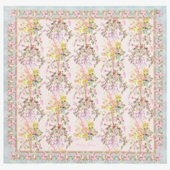 Atelier Choux Paris Gifts|Sleeping Accessories*Girls Pink Floral Cotton Swaddle (97cm)