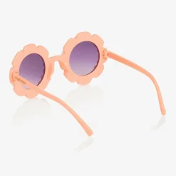 Angels Face Clothing Accessories*Girls Pink Floral Pearl Sunglasses