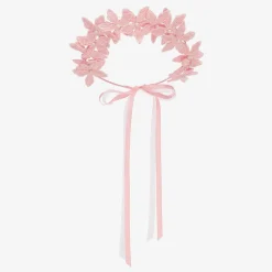Sienna Likes To Party Hair Accessories*Girls Pink Flower Garland