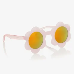 Molo Clothing Accessories*Girls Pink Flower Sunglasses (UVA/UVB) LilacPink