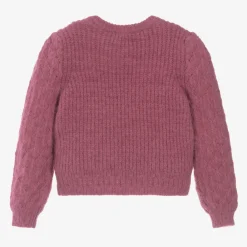 Abel amp; Lula Tops*Girls Pink Fluffy Knit Sweater