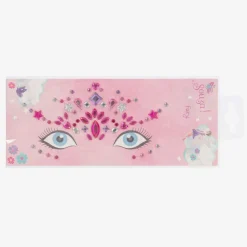 Souza Costumes*Girls Pink Gem Makeup Stickers