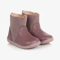 Geox Boots|Boots*Girls Pink Glittery Leather Boots