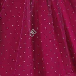 Dolce amp; Gabbana Skirts*Girls Pink Glittery Tulle & Silk Skirt