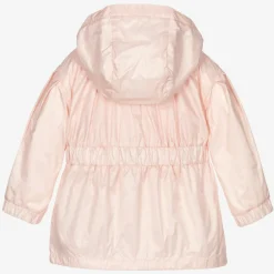 Moncler Enfant Coats & Jackets*Girls Pink Hooded Coat