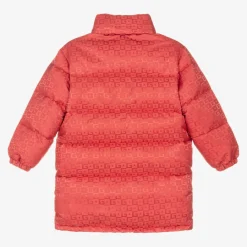 Gucci Coats & Jackets*Girls Pink Hooded Puffer Coat