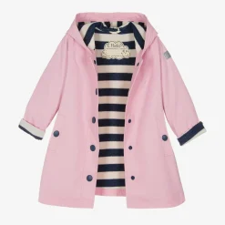 Hatley Coats & Jackets*Girls Pink Hooded Raincoat