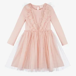 Tutu du Monde Dresses*Girls Pink Jersey & Tulle Tutu Dress