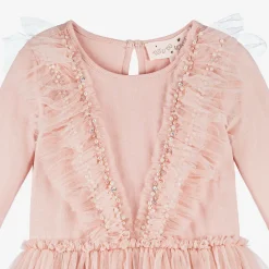 Tutu du Monde Dresses*Girls Pink Jersey & Tulle Tutu Dress