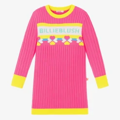 Billieblush Dresses*Girls Pink Knitted Dress