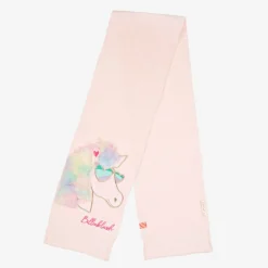 Billieblush Scarves*Girls Pink Knitted Unicorn Scarf
