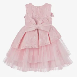 Beau KiD Dresses*Girls Pink Lace & Tulle Dress