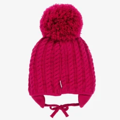 Sätila of Sweden Hats*Girls Pink Laura Giant Pom-Pom Beanie