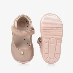 Mayoral First Walkers|First Walkers*Girls Pink Leather First Walker Shoes