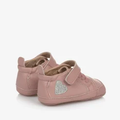 Old Soles First Walkers|First Walkers*Girls Pink Leather First Walker Shoes