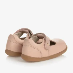 Bobux Step Up Pre Walkers|Pre Walkers*Girls Pink Leather First Walker Shoes
