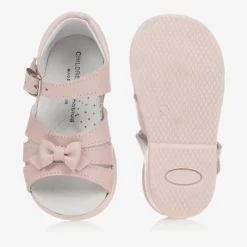 Childrens Classics Sandals|Sandals*Girls Pink Leather Sandals