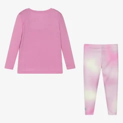 Nike Activewear*Girls Pink Leggings Set